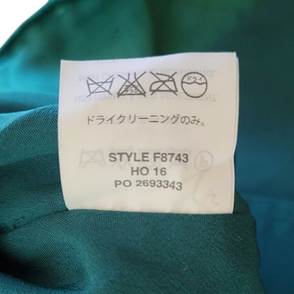 JCrew sleeveless evergreen velvet peplum tank top size 2 NWT Holiday Party Decor - Picture 10 of 11